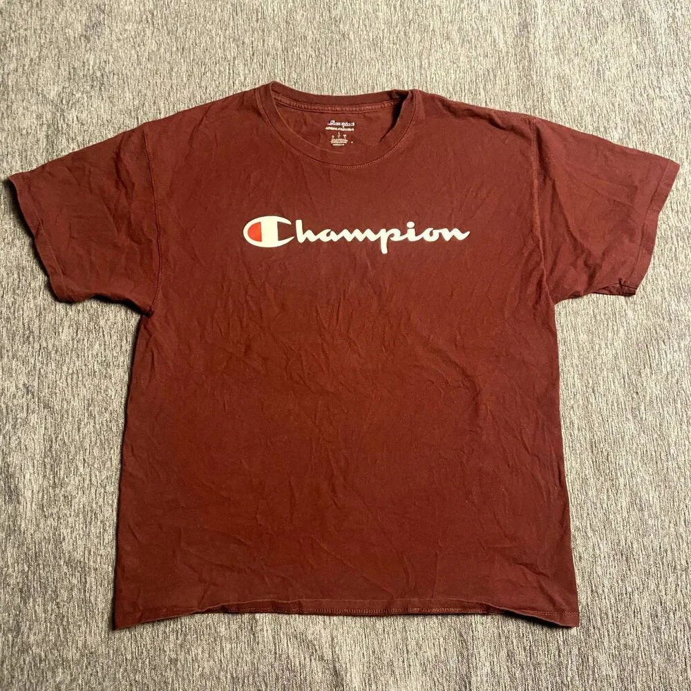 Burgundy Champion Tee - Picture 1 of 3